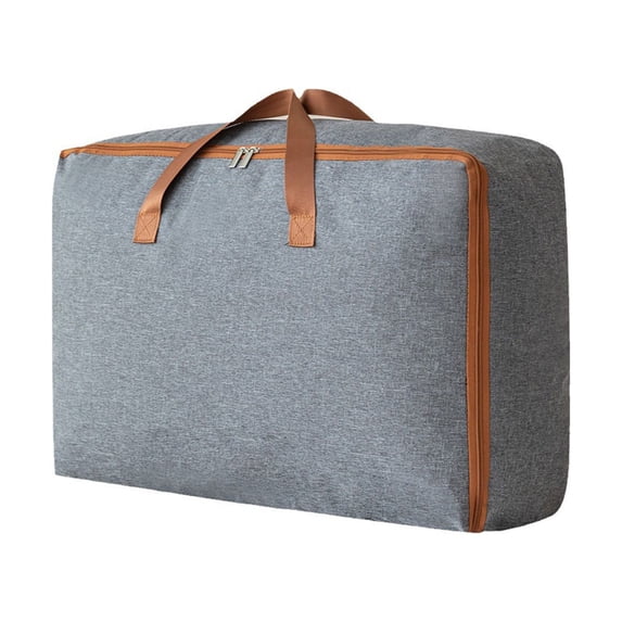 Storage Bags with Zipper, Extra Large Capacity - Closet, Underbed Storage Organizer for Clothes, Bedding, Comforter, Toys, Pillow & Blanket