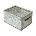 thumbnail image 1 of Storage Basket 1-Pack,Foldable Open Storage Bins,Storage Boxes with Handles,Fabric Storage Containers 16x12x8in,Book Storage Basket,Desktop Cosmetics Storage Box,Snack Storage Box, 1 of 4