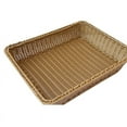 thumbnail image 1 of Storage Basket Handmade Rectangular Rattan Organization Wicker Bread Holder Fruit Vegetable Snack Food Container XL, 1 of 3