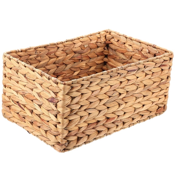 Storage Basket Laundry Woven Hamper with Lid Child Travel
