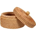 thumbnail image 1 of Rattan Storage Basket Box for Indoor Use, Multi-Purpose Sundries Organizer Container, and Stylish Home Storage Solution, 1 of 8