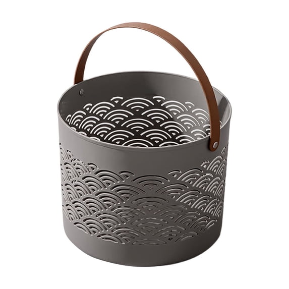 Storage Basket Storage Basket Portable Handled Laundry Hamper Multifunctional Plastic Container for Dirty Clothes Fruit Vegetable Storage Desktop Organizer Laundry Hamper