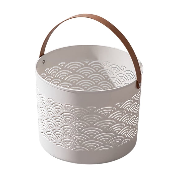 Storage Basket Storage Basket Portable Handled Laundry Hamper Multifunctional Plastic Container for Dirty Clothes Fruit Vegetable Storage Desktop Organizer Laundry Hamper