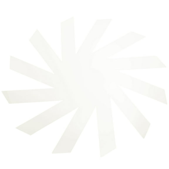 STRANDCHIC Durable White Plastic Spiral Basket Woven Mold for Beginners - Easy to Use