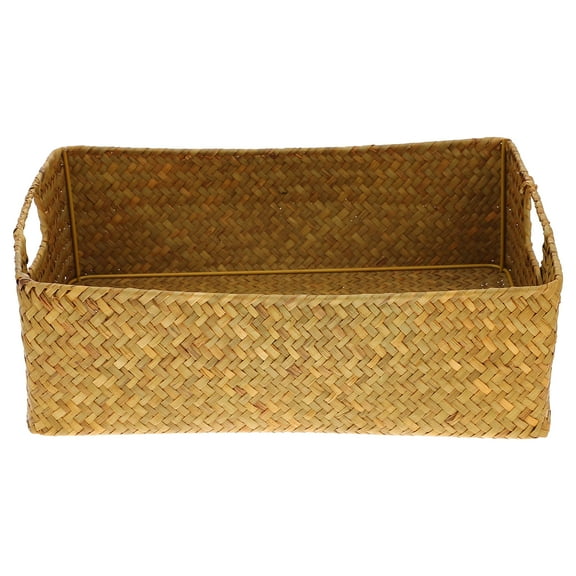 Storage Basket Toy Wicker Baskets for Shelves Laundry Child