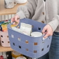 thumbnail image 1 of Storage Baskets And Bins Transparent Plastic Storage Basket For Home Bathroom Cabinet Organizer Baskets, 1 of 6