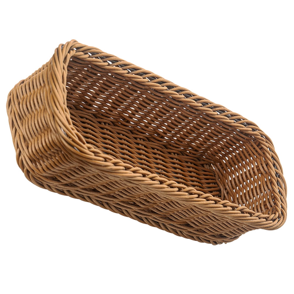 Storage Baskets Serving Trays Tabletop Decor Woven Food Basket Woven Baskets Fruit Basket
