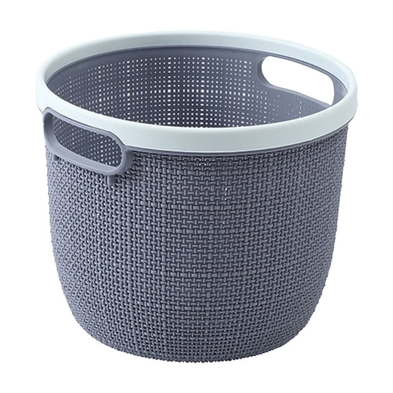 Storage Baskets for Bathroom Portable Dirty Clothes Basket Large Laundry Basket with Hollow Design for Organization