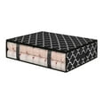 Storage for under Bed with Wheels Portable Linen Closet Hard Storage