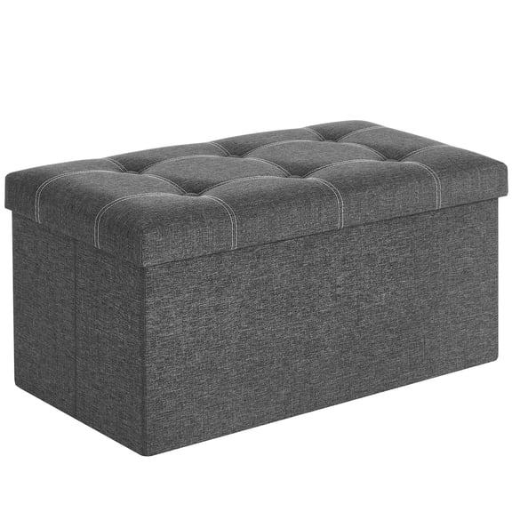 Storage Bench, 21 Gal. Folding Chest, Holds 660 lb