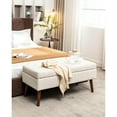 thumbnail image 1 of Storage Bench For Bedroom Entry - And Stable, 43.7" W X 18.1" D Foot Offers Comfort Storage,, 1 of 6