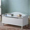 thumbnail image 1 of Storage Bench - White, 1 of 1