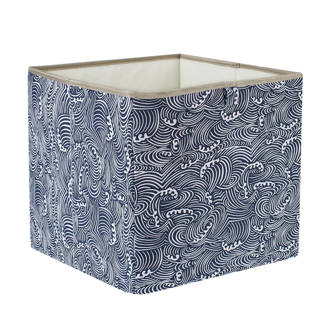 Storage Bin Cube Fabric Basket Organizer Box for Closet Floral 13 Inch