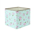 thumbnail image 1 of Storage Bin Cube Fabric Basket Organizer Box for Closet Floral 13 Inch, 1 of 8