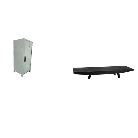 Storage Bin Mini Locker Cabinet Metal Organizer with Compartments for Home Apartment Dorm Use Table Centerpiece