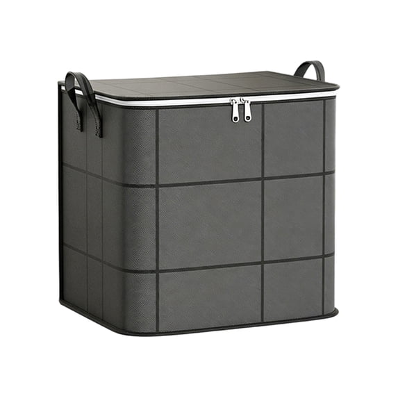 Storage Bin Organizer, Fabric Storage Bin with Lid, 110L High Capacity Clothes Storage Organizer, Collapsible Closet Storage Organizer for Blankets Bedding and Household Items