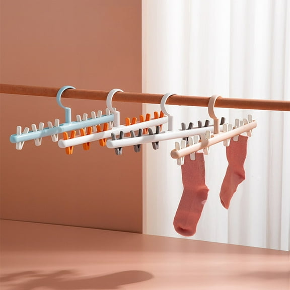 Storage Bins Hat Rack for Baseball Caps Hat Organizer Holder for Hanger & Room Closet Display 6 Hat Storage Clips for Caps Winter Beanie & Accessories for Men Boy Women Gift 1 Clothes