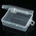 thumbnail image 1 of Storage Bins Small Clear Plastic Beads Storage Containers Box with Lid for Storage of Small Items Crafts Jewelry Hardware 1 Storage Box, 1 of 5
