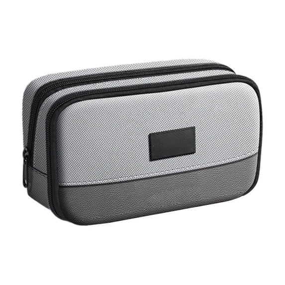 Storage Bins Large Capacity Pencil Case Vertical Stationery Bag Pencil Case Storage Bag