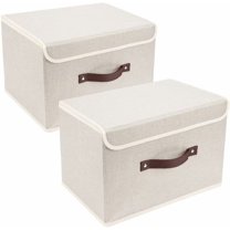 Oavqhlg3b Foldable Storage Box Storage Boxes Linen Storage Box Without Lids used to Store Toys, Clothes, Paper and Books in The Closet and Bedroom