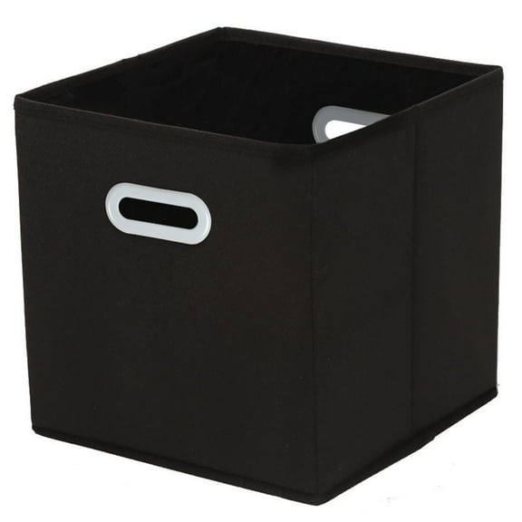 Storage Bins, Organization and Storage - Loetky Household Open Fabric Storage Cube Black, 1X Storage Box