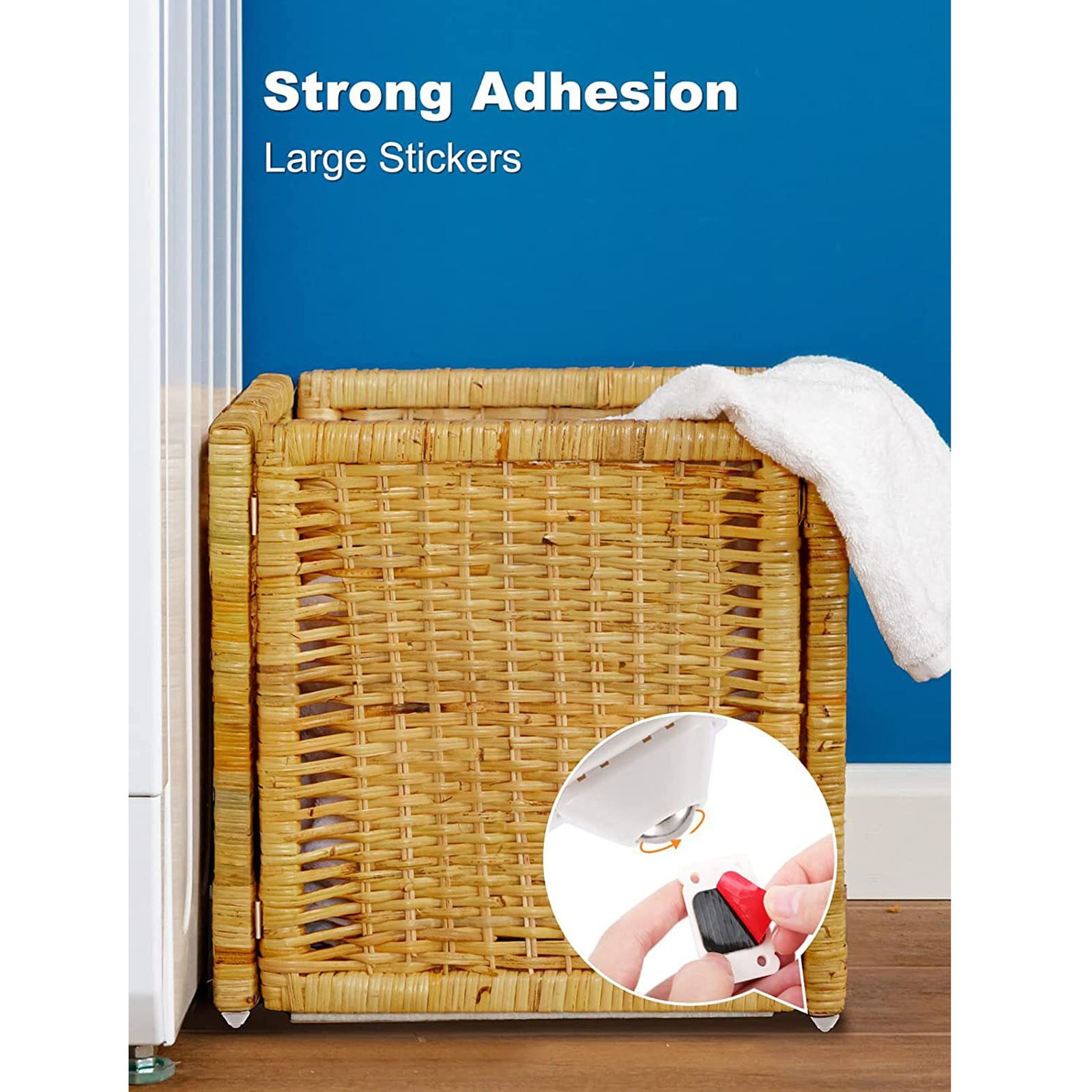 Storage Bins, Self Adhesive Caster Wheels Mini Stainless Paste Wheel