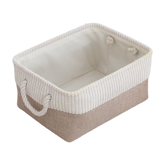 Storage Bins for Shelves, Storage Baskets for Gifts Empty, for Closet Organizing, Foldable Storage Basket Home Clothing Toys Miscellaneous Storage Basket