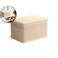 thumbnail image 1 of Storage Bins with Lids, Decorative Storage Boxes with Handles, Foldable Storage Baskets for Closet, Shelves, Stackable(14.17x9.84x7.87in), 1 of 4