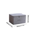 thumbnail image 1 of Storage Bins with Zipper Lids Fabric Storage Boxes Baskets Cubes with Handles Collapsible Closet Shelf Clothes Organizer Containers (D), 1 of 7