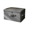 thumbnail image 1 of Storage Bins with Zipper Lids,Lidded Fabric Storage Boxes Baskets Cubes with Handles Collapsible Washable Clothes Organizer Containers C, 1 of 6