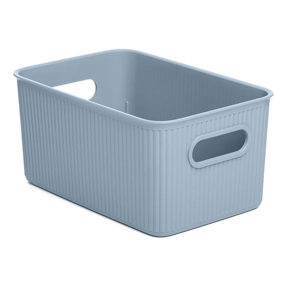 Storage Box Baobab, 5L Capacity, Polypropylene, BPA free, Mist Blue Measures 18.1 x 27.2 x 13 cm
