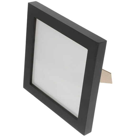 Storage Box CD Album Display Case Frame Photo Picture Frames Black