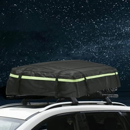 Tohuu Car Roof Top Bag Cargo Carrier 600D Rooftop Cargo Carrier Without Roof Rack Waterproof Heavy Duty Car Roof Bag For All Vehicle With Without Racks 15 CF superior Walmart