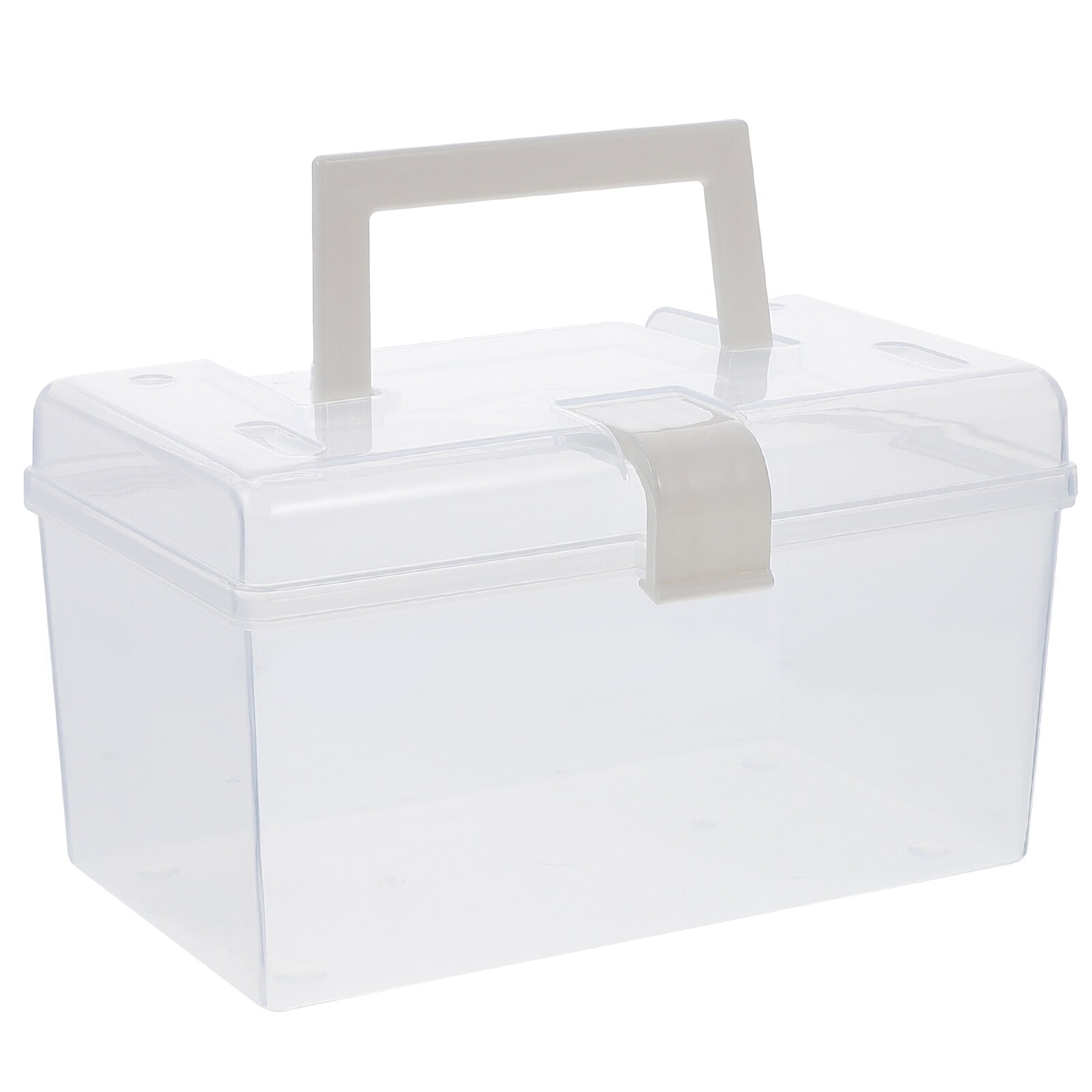 CIMAXIC Portable Mask Container Transparent and Compact 2Pcs - Walmart.com