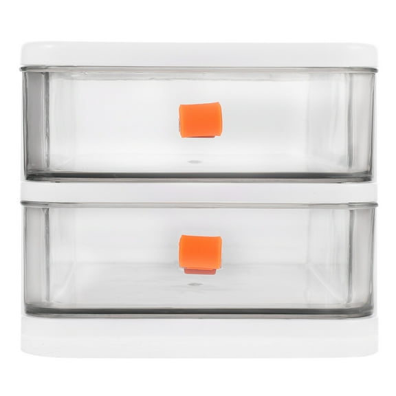 Storage Box Desk Drawer Mini Cosmetic Storage Organizer Shoe Locker PP Sundries Holder Stationary Holder with Drawer