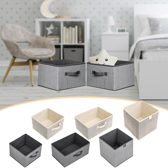 Storage Box,Fabric Desktop Toy Storage Box,Storage Box for Clothing,for Clothing and Sundries Household Items