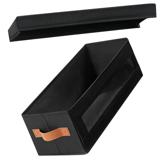 Storage Box Featuring Visible Window Stackable Design Holds 32 Oxford Cloth For Home Organization