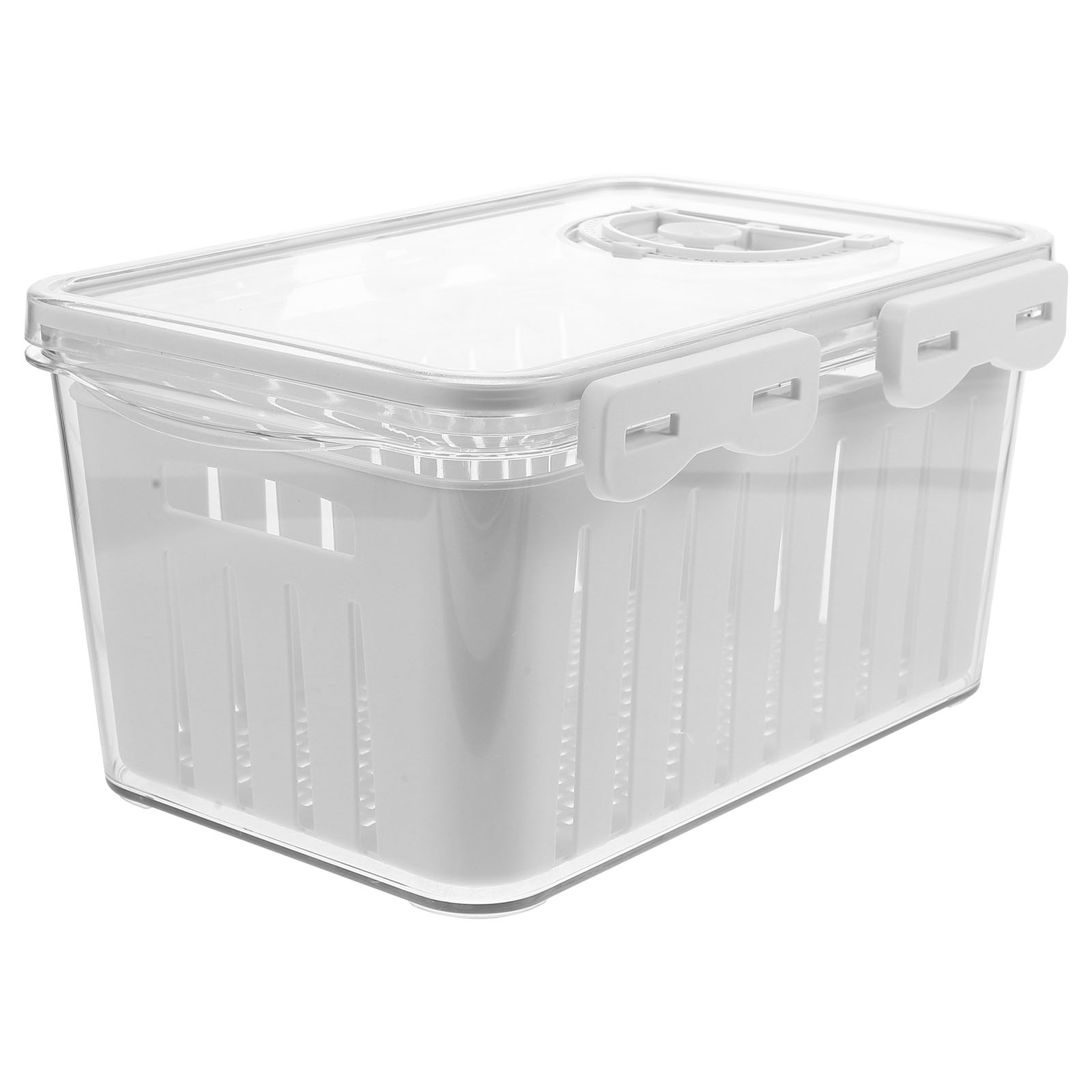 Storage Box Grape Container for Fridge Clear Bins Organizer