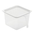 thumbnail image 1 of TACILIP Storage Box, Household Refrigerator Kitchen Storage Box Sealed Fruit Food Fresh-keeping Box Food Containers Sealable Containers Clear Cereal Storage Containers Airtight Food, Organizer, 1 of 3