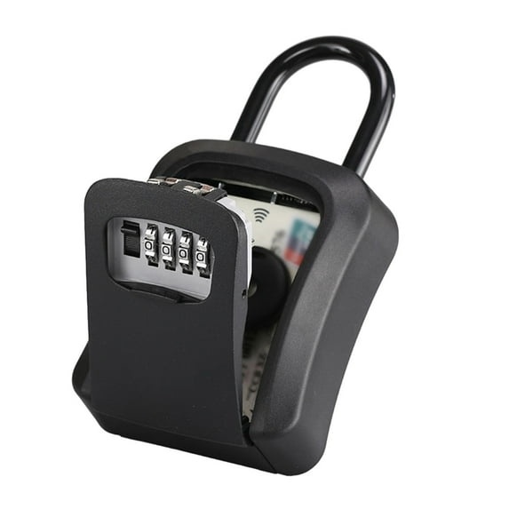 Storage Box Key Safe Box Wall-mounted Key Box Lock Combination Lock