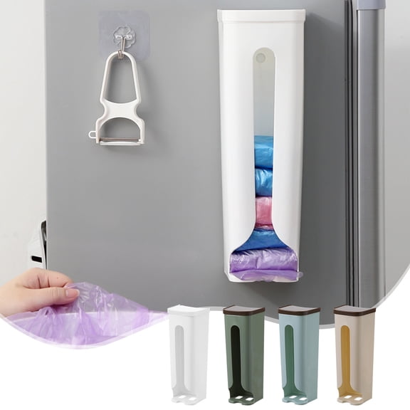 Storage Box With Lid, Multi Functional Waste Organizer, Plastic, Extractable Trash Bin, Lid-Protected, Home Kitchen, Office Desk, Small Garbage Storage, Clean Living TOPLIU