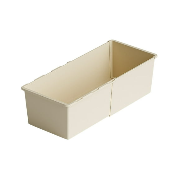 Storage Box, Plastic Storage Container, Adjustable Telescopic Cabinet Organizer, Large Capacity, Space-Saving, Durable, Multi-Use Kitchen Storage