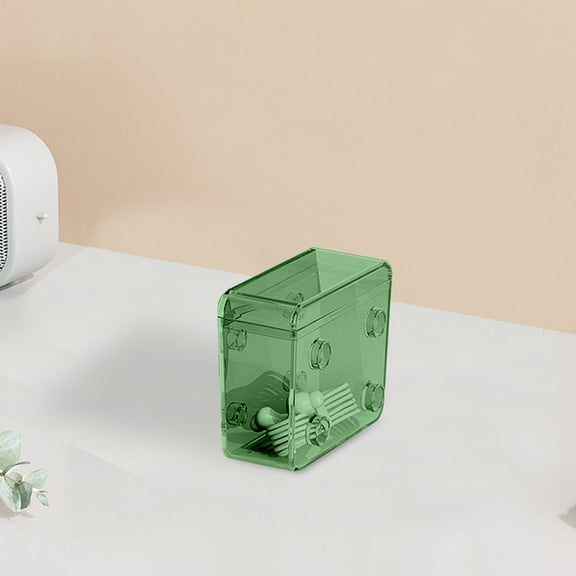 Storage Box,Storage Cases Storage Containers Portable Transparent Data Cable Storage Box Charging Cable Charger Compartmentalized Multifunctional Miscellaneous Sorting Box Winding Device