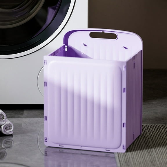 Storage Box Storage Containers Wall Mounted Foldable Storage Box, Collapsible Laundry Basket, Dirty Clothes Organizer for Wardrobe, Bathroom, Dorm, Space Saving