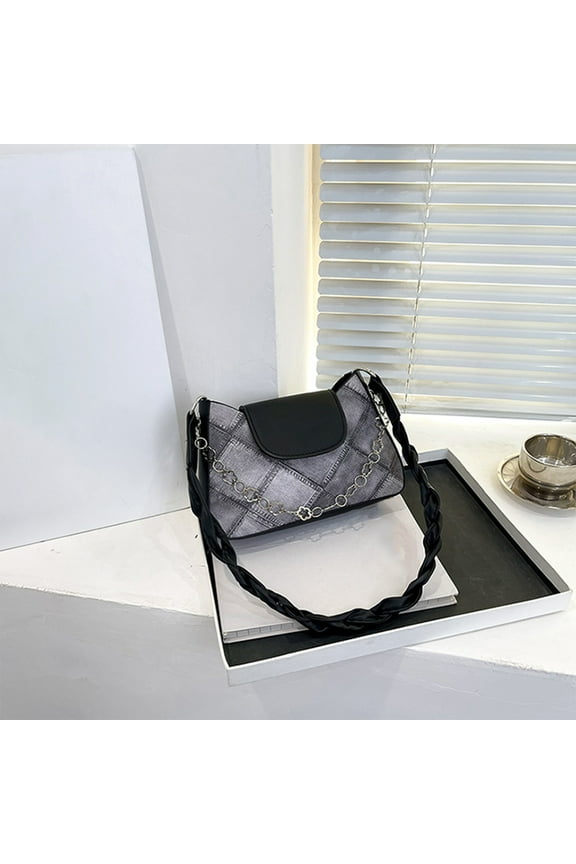 Storage Box Storage Containers Women's Crossbody Shoulder Bag, PU Leather Handbag, Compact Messenger Purse, Phone Wallet Storage, Adjustable Strap, Fashion Casual Bag for Dating Shopping