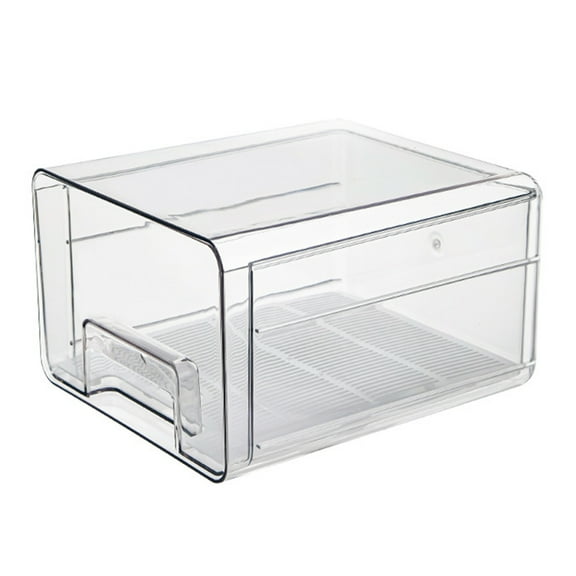 Storage Box Tray Containers Kitchen Refrigerator Eggs Transparent Dispenser Airtight for Preservation Box