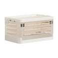 thumbnail image 1 of Storage Box On Wheels With Foldable Trolley For Home Office Or Classroom Organization And Easy Transport Lightweight Durable Plastic Construction And Simple Assembly, 1 of 6