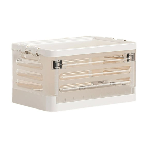 Storage Box On Wheels With Foldable Trolley For Home Office Or Classroom Organization And Easy Transport Lightweight Durable Plastic Construction And Simple Assembly