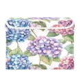 thumbnail image 1 of Storage Box With Lid 16.5x12.6x11.8In Foldable Stacked Household Storage Box Beautiful Hydrangeas, 1 of 7