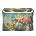 thumbnail image 1 of Storage Box With Lid 16.5x12.6x11.8In Foldable Stacked Household Storage Box Cute Magic House, 1 of 7